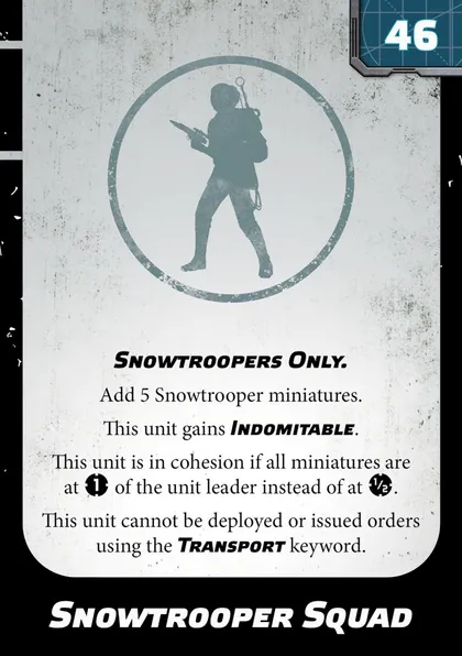 Snowtroopers Unit Guide (Legion 2.6) 2