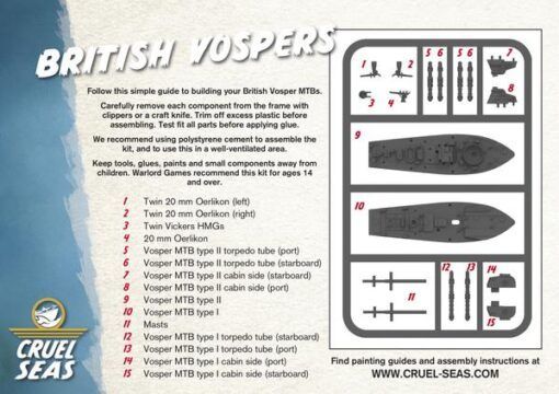 Royal Navy Vosper MTB flotilla 2