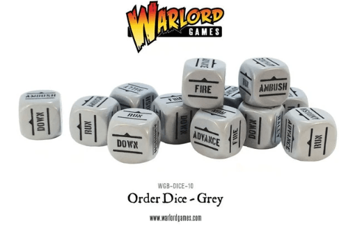 Order Dice pack - Grey