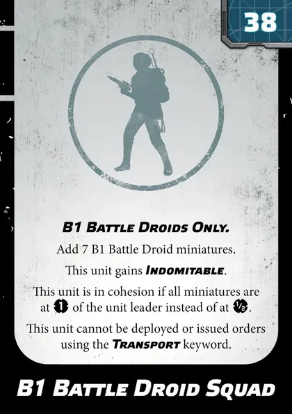 B1 Battle Droid Unit Guide (Legion 2.6) 8