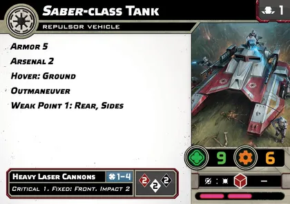 Saber-Class Tank - Unit Guide (Legion 2.6) 1