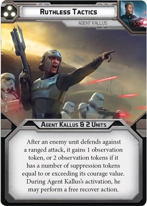 Agent Kallus - Unit Guide 12