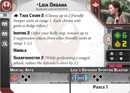Leia Organa - Unit Guide 2