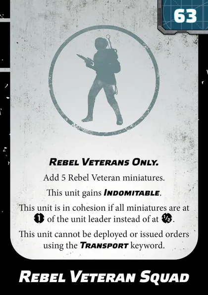 Rebel Veterans and Mark II Blaster Unit Guide (Legion 2.6) 2