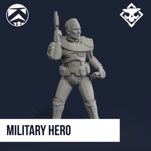 Military Hero - 32mm Miniature 3
