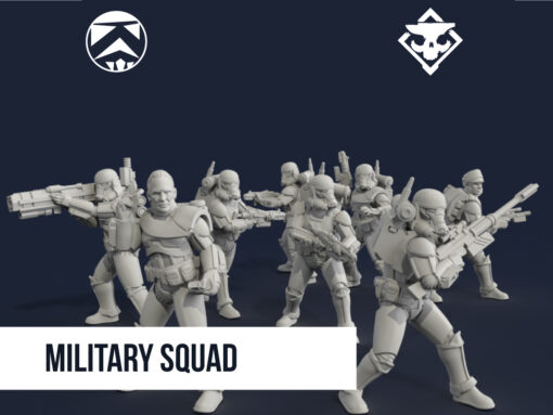 Military Squad Pack - 20 minis 2