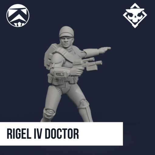 Rigel IV Rail Doctor - 32mm Miniature 1