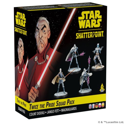 STAR WARS: SHATTERPOINT - TWICE THE PRIDE: COUNT DOOKU SQUAD PACK 1