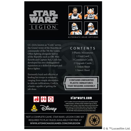 Star Wars: Legion - Clone Cody 3