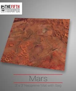 Mars - Neoprene Game Mat - 3x3 5