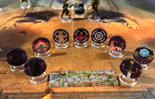 Acrylic Core Set Faction Tokens for Onslaught 2