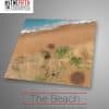 The Beach - Neoprene Game Mat - 3x3 6