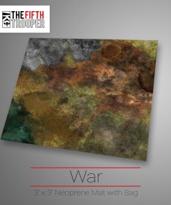 War - Neoprene Game Mat - 3x3 12
