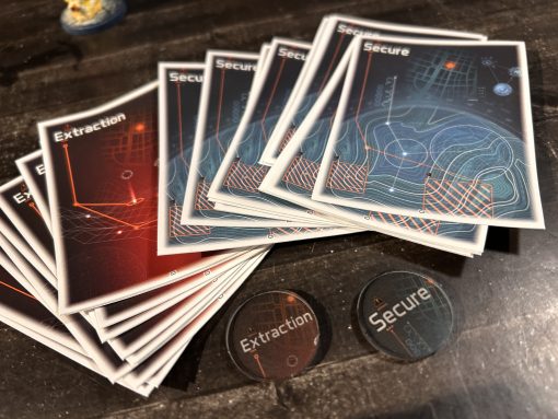Secure and Extract - Sleeves and Tokens Set 2