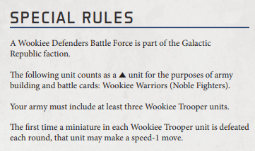 Wookiee Defenders - Battleforce Guide 95