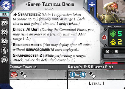 Super Tactical Droid(s) - Unit Guide 53