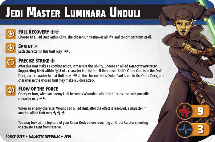 Shatterpoint Unit Guide: Jedi Master Luminara Unduli 2
