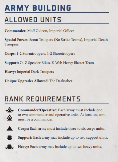 Imperial Remnant Guide 1