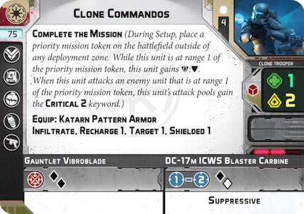 Clone Commandos - Unit Guide 1