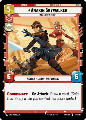 Twilight of the Republic Previews: Star Wars Unlimited Set 3 Brings the Clone Wars! 2