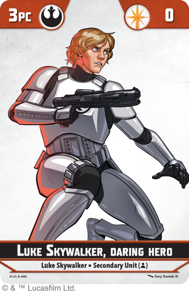 Shatterpoint Unit Guide: Luke Skywalker, Daring Hero 1