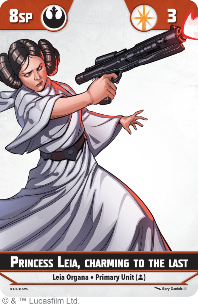 Shatterpoint Unit Guide: Princess Leia, Charming to the Last 1